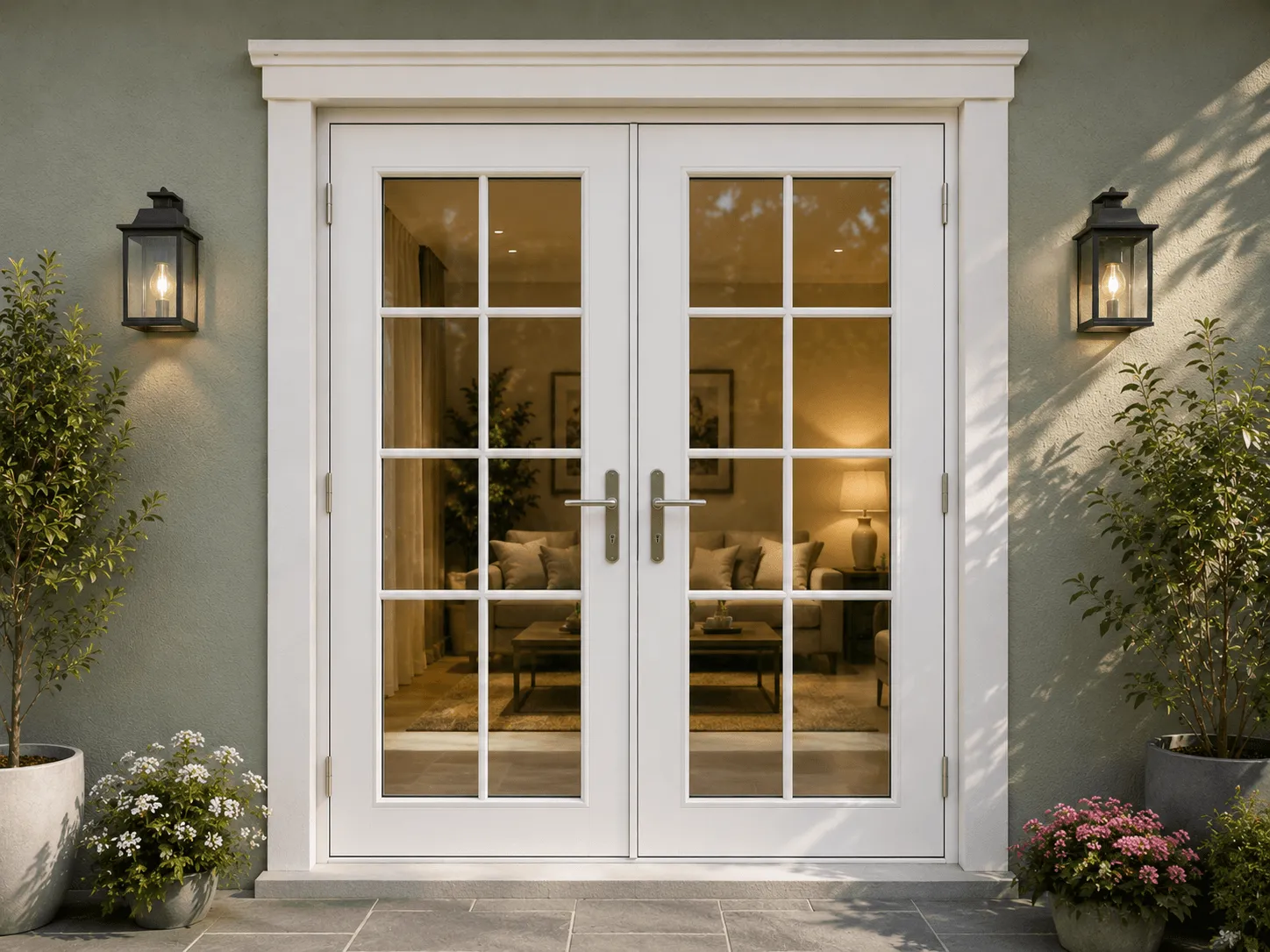 Premium uPVC French Doors in Greater Noida